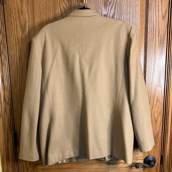 Joan Leslie Tan Blazer Size 18 - Picture 2 of 6